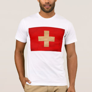 Die Schweiz-Flaggen-T - Shirt
