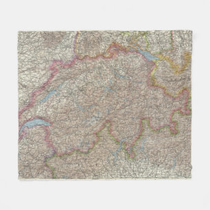 Die Schweiz Fleecedecke