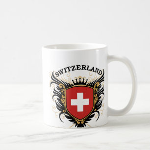 Die Schweiz Kaffeetasse