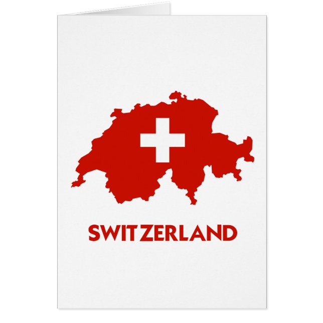 DIE SCHWEIZ-KARTE (Vorne)