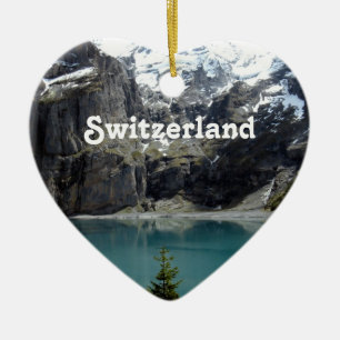 Die Schweiz-Landschaft Keramikornament