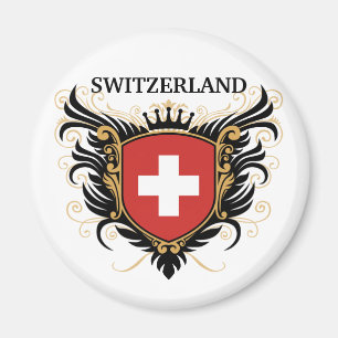 Die Schweiz [personifizieren Sie] Magnet