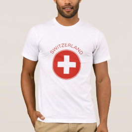 Die Schweiz - Schweizer Flaggen-T-Shirt T-Shirt