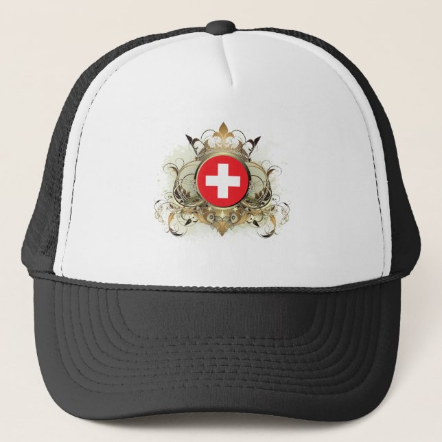 Die Schweiz Truckerkappe (Vorderseite)