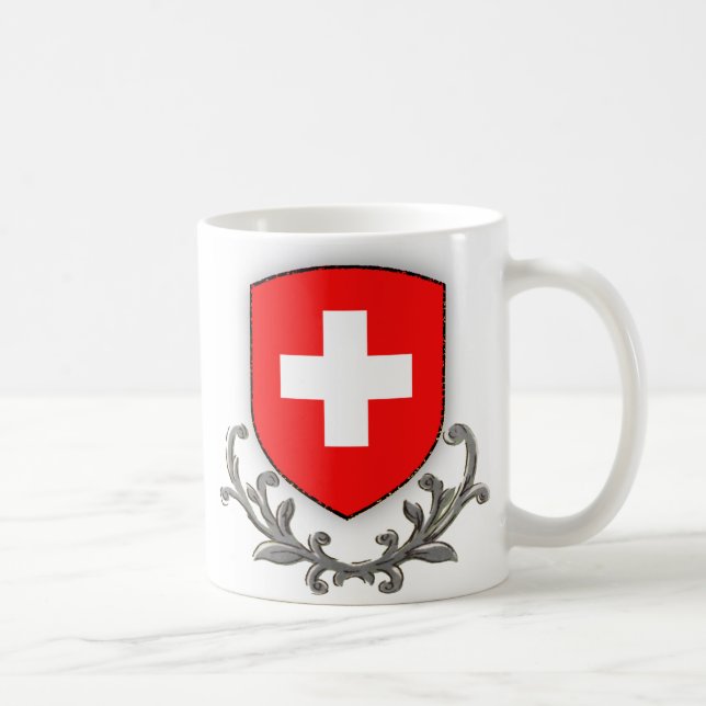 Die Schweiz-Wappen-Tasse Tasse (Rechts)
