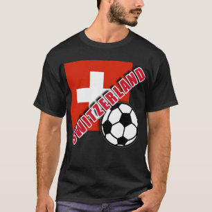 Die SCHWEIZ-WeltFußballfan-T-Shirts T-Shirt