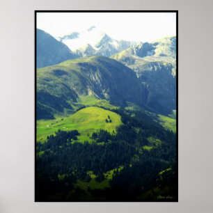 Die Schweizer Alpen Poster
