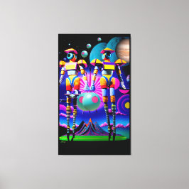 Die Schwerkraft der Levity - Ken Gage Art Leinwanddruck