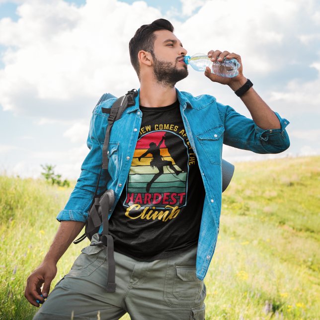 Die schwerste Kletterwand T-Shirt (Von Creator hochgeladen)