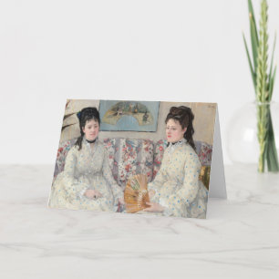 Die Schwester   Berthe Morisot Karte