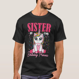 Die Schwester der Geburtstagsprinzessin, die zum B T-Shirt