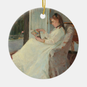 Die Schwester des Künstlers an einem Fenster, 186 Keramikornament