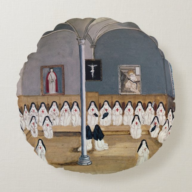 Die Schwestern der Abtei Rundes Kissen (Vorderseite)