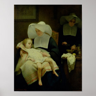 Die Schwestern der Gnade, 1859 Poster