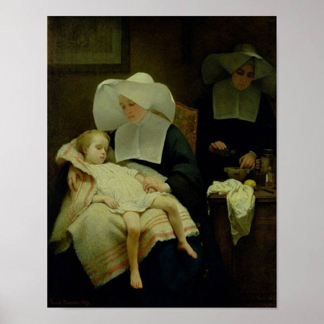 Die Schwestern der Gnade, 1859 Poster (Vorne)