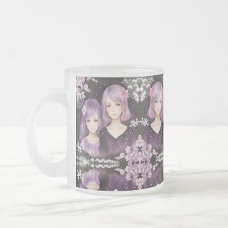 Die Schwestern Lavendel & Sakura Mattglastasse
