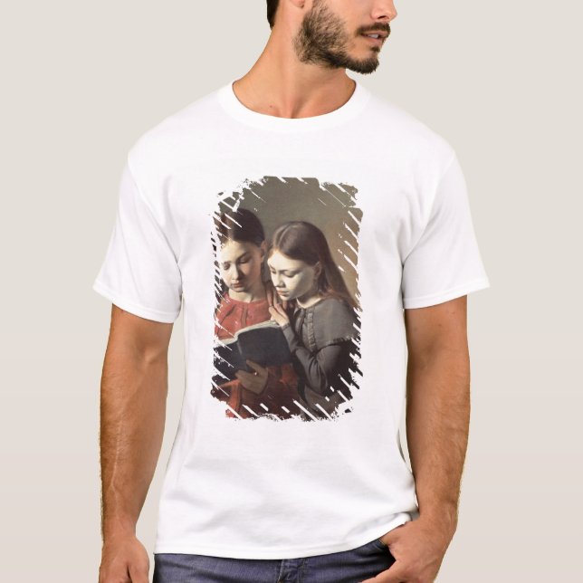 Die Schwestern Signe und Henriette des Künstlers T-Shirt (Vorderseite)