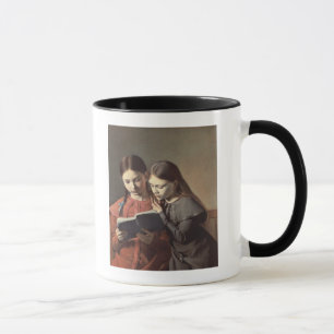 Die Schwestern Signe und Henriette des Künstlers Tasse