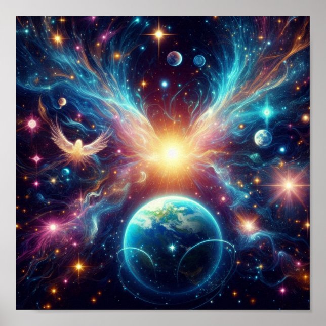 Die Schwingung des Universums Poster (Vorne)