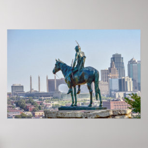 Die Scout-Statue, Kansas City Poster