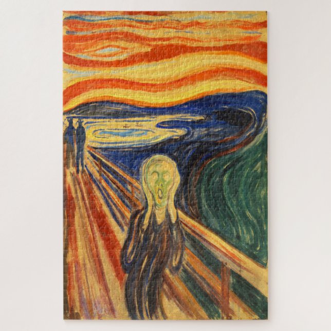 Die Scream Edvard Munch Puzzle (Vertikal)