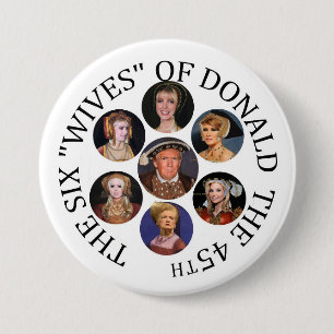 Die sechs "Ehefrauen" von Donald das 45. Button