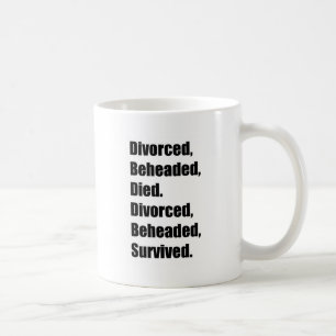 Die sechs Ehefrauen von Henry VIII Kaffeetasse