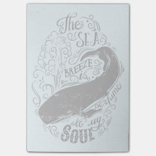 Die Seebrise ist- Parfüm Post-it Klebezettel