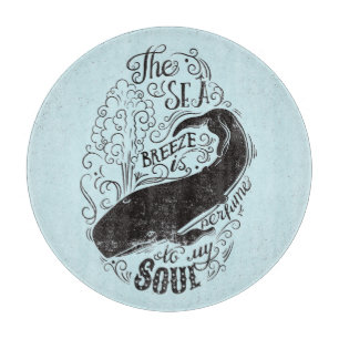 Die Seebrise ist- Parfüm Schneidebrett