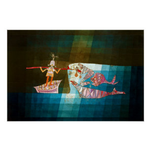 Die Seefahrer, Paul Klee Poster