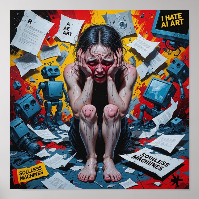 Die seelenlose Maschine: 8 Poster (Vorne)