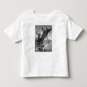 Die Seeleute sehen im Abstand ein gespenstisches Kleinkind T-shirt