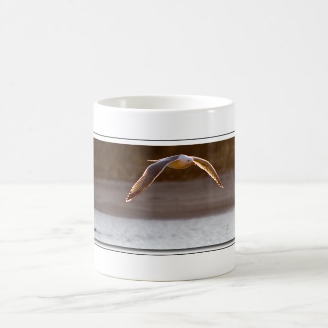 Die Seemöwe durch Café-Projektionen Tasse (Mittel)