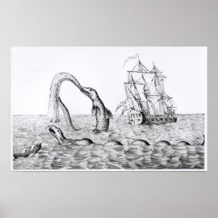 Die Seeschlange Poster