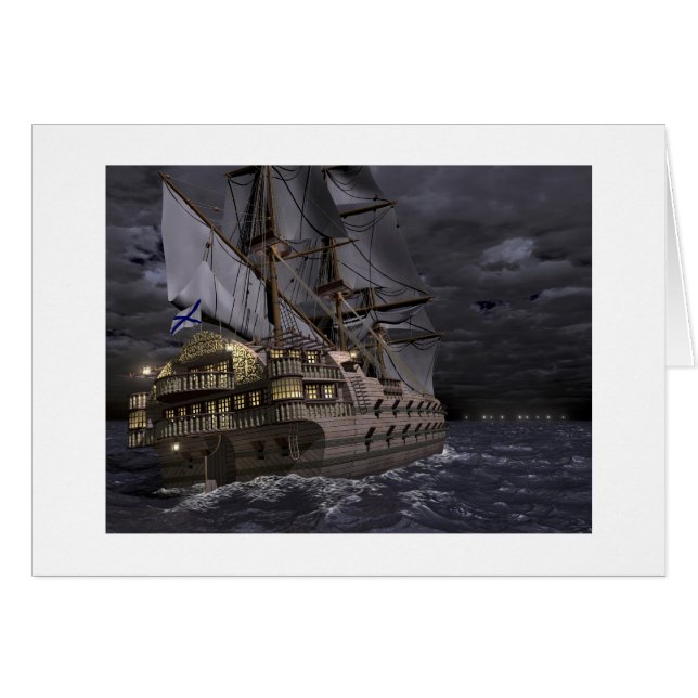 Die Segelfestung (Vorderseite (Horizontal))
