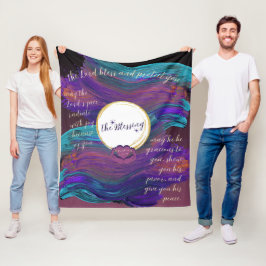 Die Segen-Fleece wirft die Lücke Fleecedecke