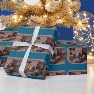 Die Segnungen des Weihnachtspapiers Geschenkpapier