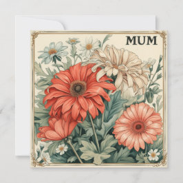 Die Segnungen von Mama: Die Verhängung von Briefen Feiertagskarte