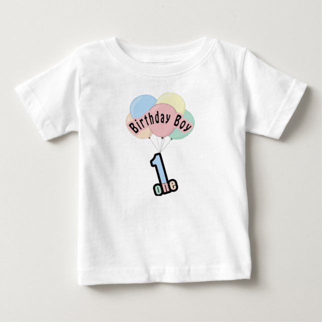 Die sehr hungrige Raupe First Birthday Baby T-shirt (Vorderseite)