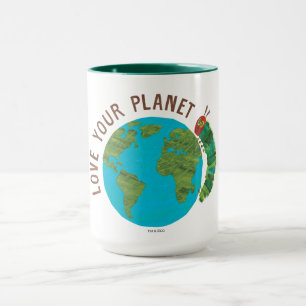 Die sehr hungrige Raupe Liebe für Ihren Planeten Tasse