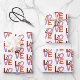 Die sehr hungrige Raupe | LIEBE Geschenkpapier Set