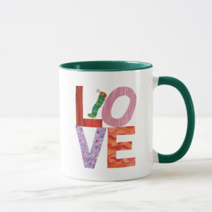 Die sehr hungrige Raupe   LIEBE Tasse