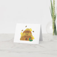Die sehr hungrige Raupe Rettete die Bienen