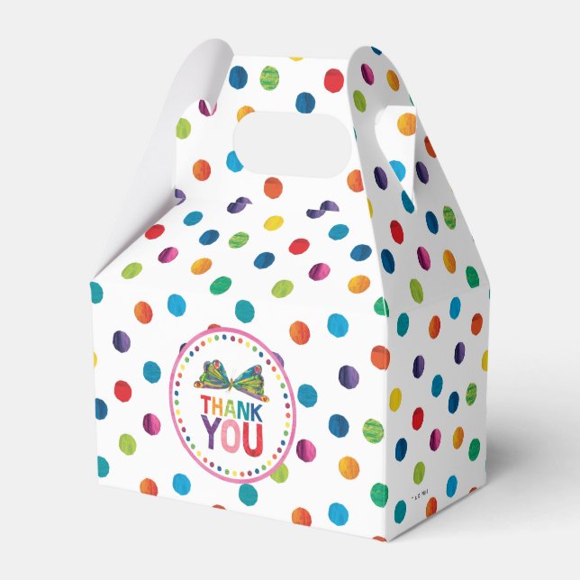 Die sehr hungrige Raupe | Vielen Dank Geschenkschachtel (Vorderseite)