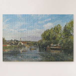 Die Seine bei Port-Marly (1872) – Camille Pissarro Puzzle