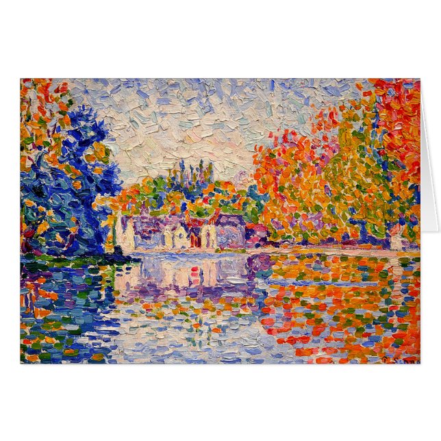 Die Seine durch Paul Signac (Vorderseite (Horizontal))