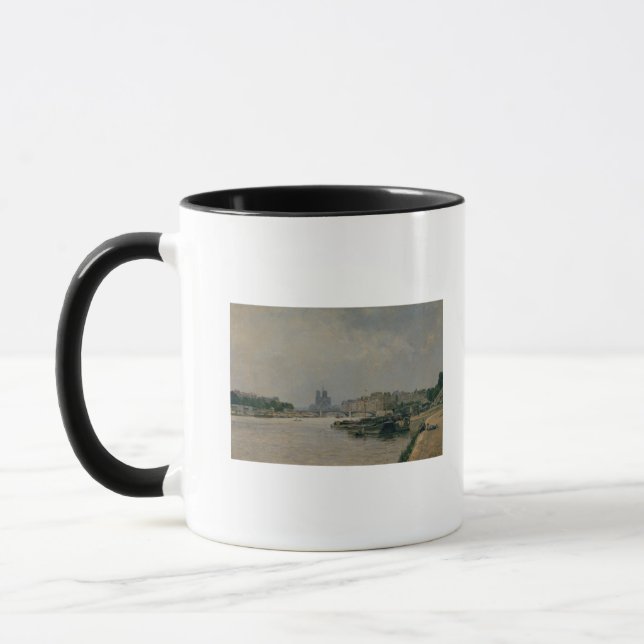 Die Seine von Quai de la Rapee Tasse (Links)