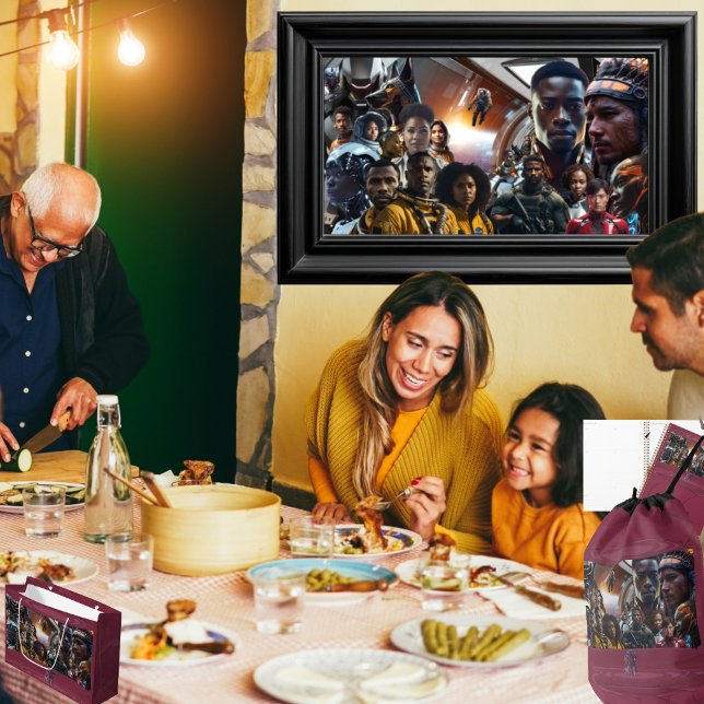 Die Sekhmet-Crew Prozellantasse (Get the full "Sekhmet Starship" collection at  https://bit.ly/BlackFutureZazzle)