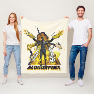 Die Selbstmordkommando   Bloodsport Action Graphic Fleecedecke