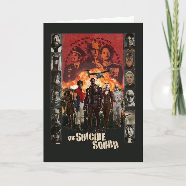 Die Selbstmordkommando | Exlposit Character Roster Karte (Vorderseite)